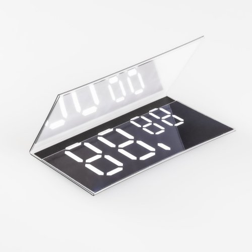Stand made of transparent plastic for double-sided insertion of price tag - type PVC-S4. Paper label is not included and can be ordered separately.