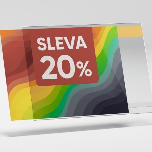 Pocket PVC-K6 - self-adhesive