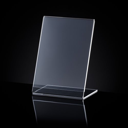 Plexi stand with order number AKR-S1-xx-V