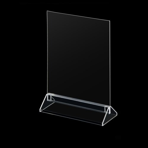 Plastic leaflet holder. A5 format
